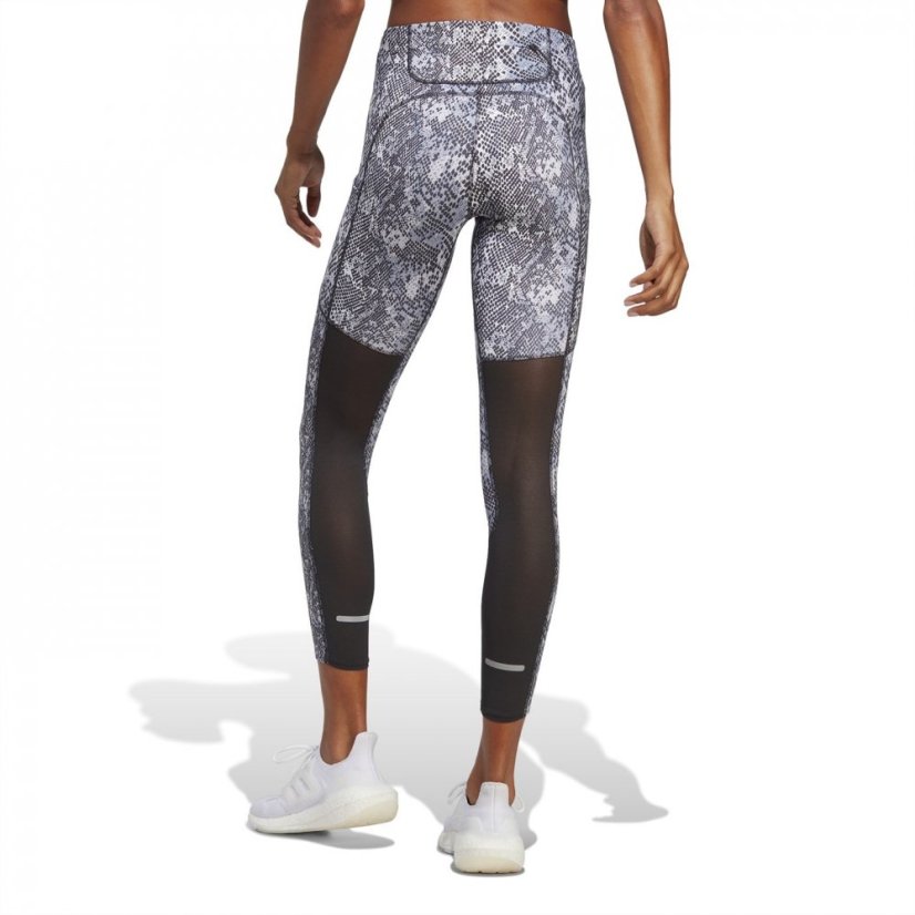 adidas Fastimpact Seasonal Running 7/8 Leggings Womens Whte/Silvervlet