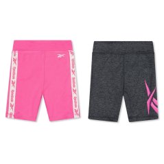 Reebok Kids' Jersey Jogger Shorts Sugar Plum