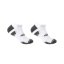 Everlast Mens Cushioned Invisible Socks 2Pk White