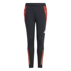 adidas Unisex Kids' Tiro24 Performance Tracksuit Bottoms Black/Solar Red
