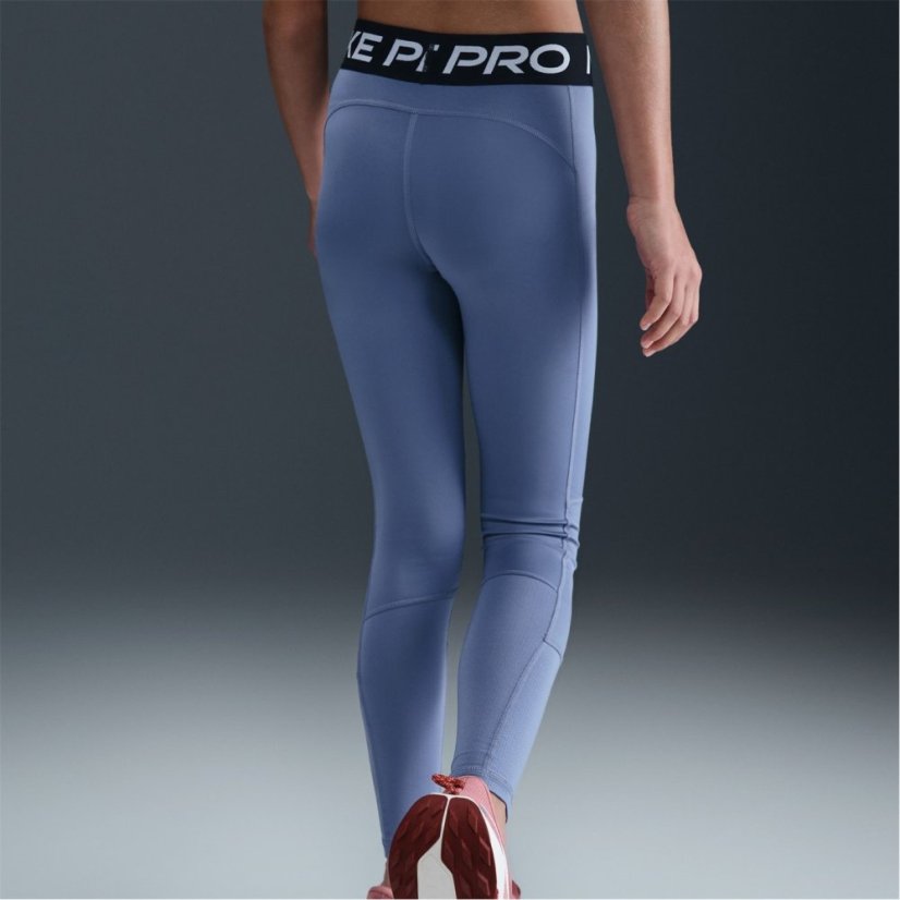 Nike Pro Girls Tights Indigo