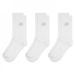New Balance Socks 3 Pack White