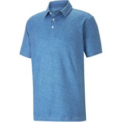 Puma Cloudspun Primary Polo Shirt Mens Lake Blue