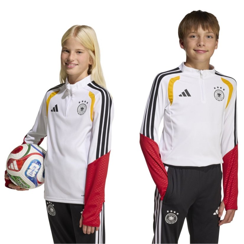 adidas Germany Training Top 2026 Juniors White/Black