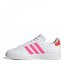 adidas Womens Grand Court Sneakers White/Pink