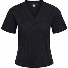 Hummel Tia Loose Mesh dámské tričko Black