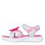 Skechers Kids' Flat Sandals Pink Sparkle