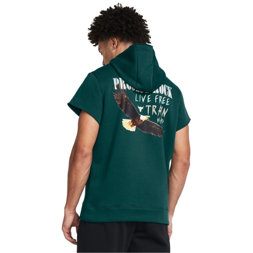 Under Armour Men's PR Icon Sleeveless Hoodie Blue