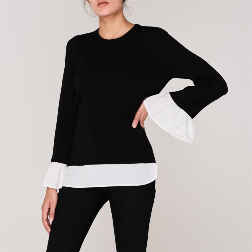 Linea 2 in 1 Jumper Black