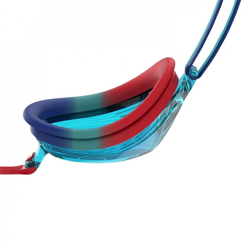 Speedo Vengeance Junior Mirror Goggles Red Blue/Red