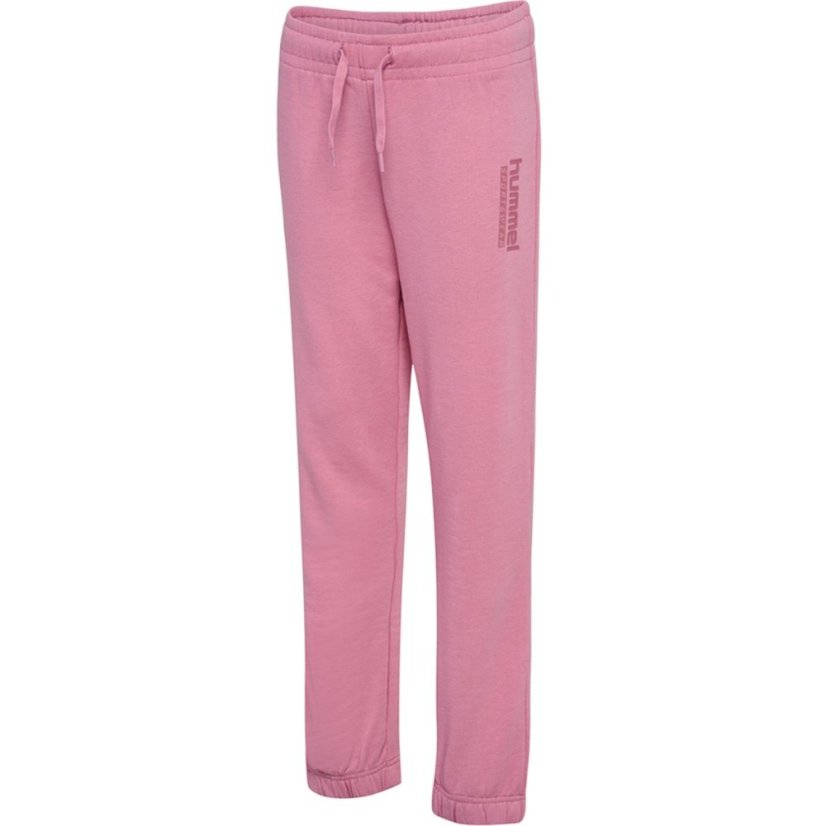 Hummel Base Regular Pants Girls Pink