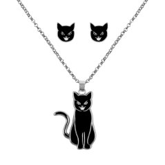 Disney Hocus Pocus Black Cat Jewellery Set Childrens Hocus Pocus