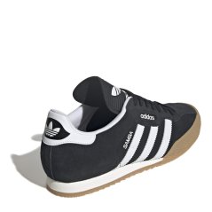 adidas Originals Samba Suede Trainers Mens Black/White