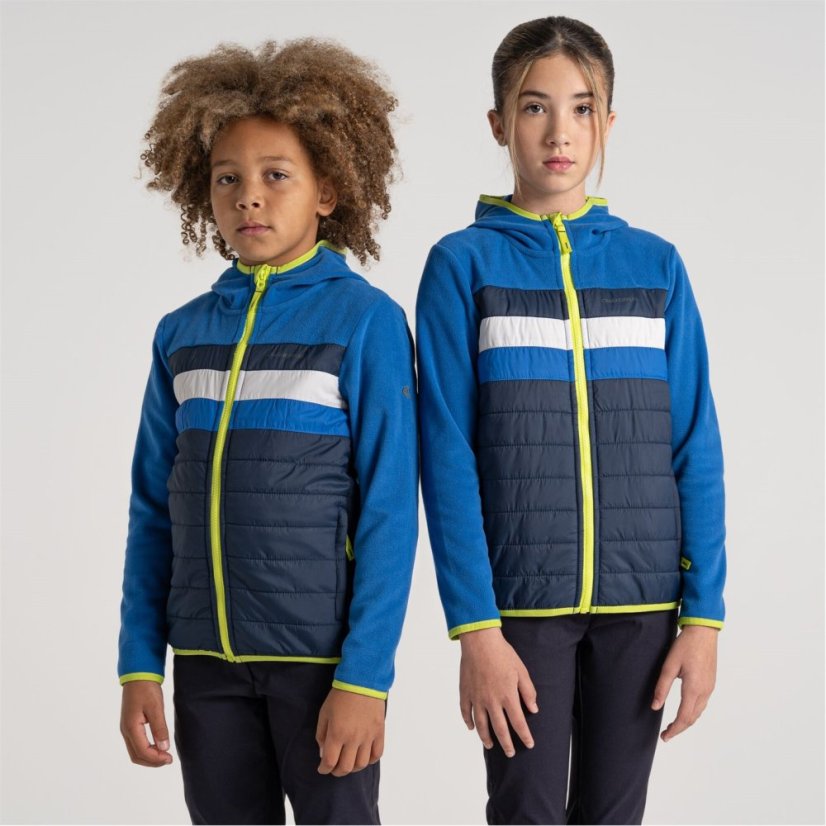 Craghoppers Unisex Kids' Crag Brady Lightweight Weather-Resistant Insulated Puffer Jacket Bolt/BlueNvy