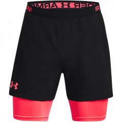 Under Armour Armour Ua Vanish Wvn 2in1 Vent Sts Gym Short Mens Black