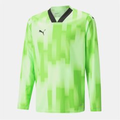 Puma Teamtarget Long Sleeved Goalkeeper Jersey Lime