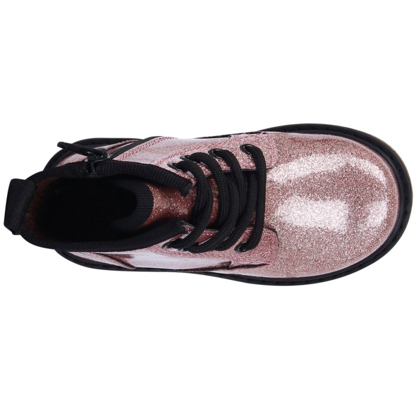 Miso Brandi Boots Infants Pink Glitter