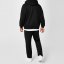 Slazenger Open Hem Fleece Pants Mens Black