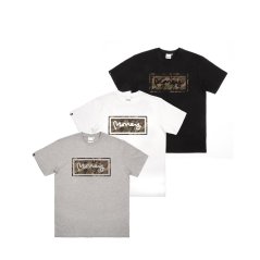 Money Camo Box T-shirts 3Pk Black/White/Gry