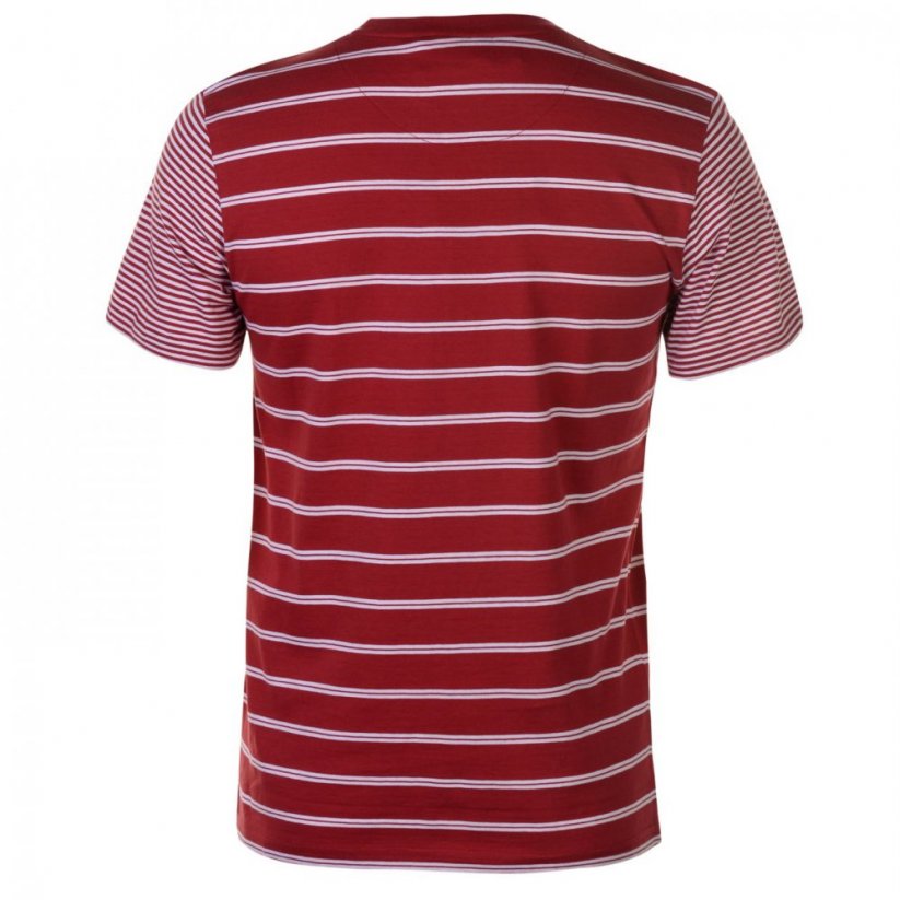 Pierre Cardin 2 Stripe T Shirt velikost S