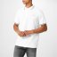 Slazenger Tipped pánské polo tričko White