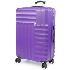 Pierre Cardin Soleil 30-inch Hard Shell Luggage Large Suitcase Purple