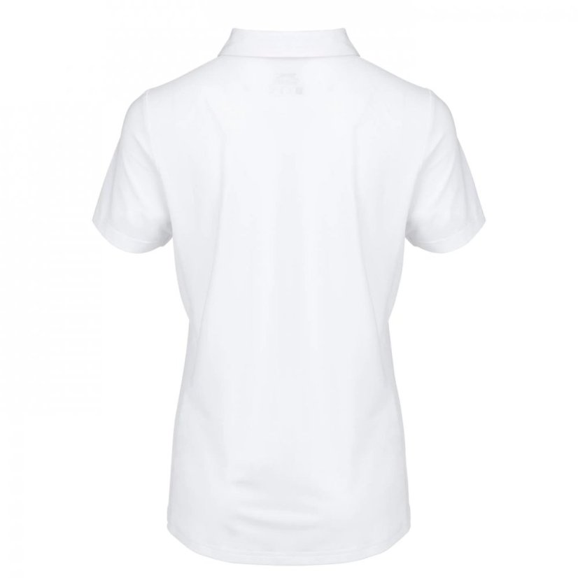 Slazenger Plain dámské polo tričko White