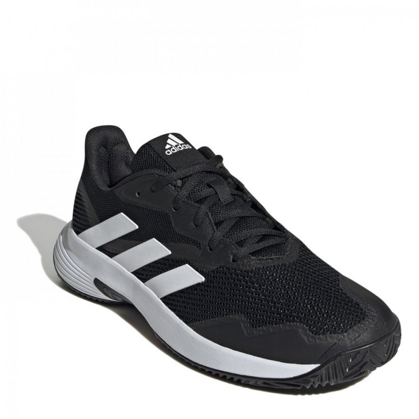 adidas Court Jam Control Men's Tennis Shoes Cblack/Ftww