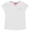 LA Gear V Neck T Shirt Junior Girls White