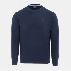 Giorgio Crew Neck Sweater Knit Men Navy