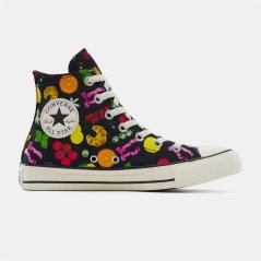 Converse Unisex Adults Chuck Taylor All Star Mar Canvas High-Top Trainers 001-Black/Yel