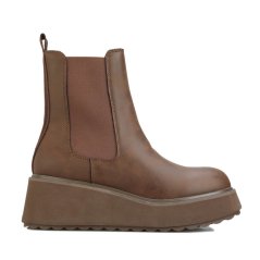 Rocket Dog Heyday Platform Chelsea Boots Brown