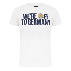 Source Lab SLab Scotland Euros 2024 T-shirt Juniors White