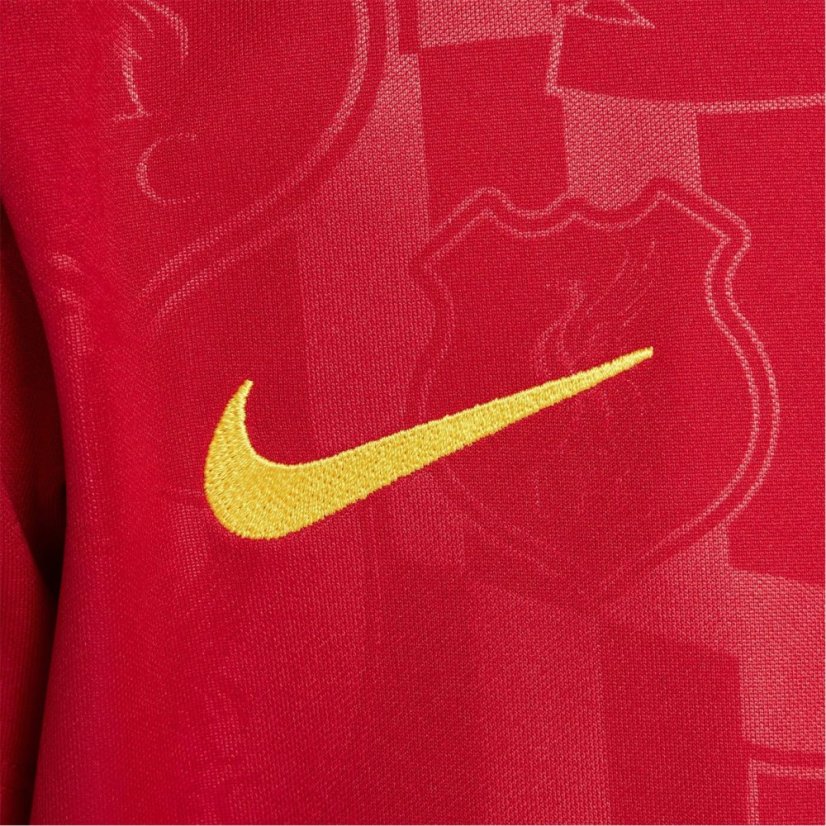 Nike Liverpool Academy Pro Pre Match Shirt 2024 2025 Juniors Red