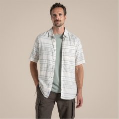 Craghoppers Crag Crtwrght SS Sht Sn99 LichenGrnStr