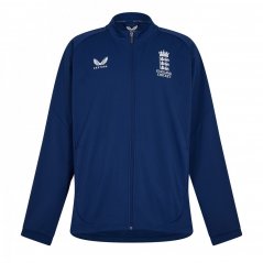 Castore England Cricket Soft Shell Jacket Blue Depths