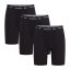 Reebok 3 Pack Performance Boxer Shorts Hogan Black
