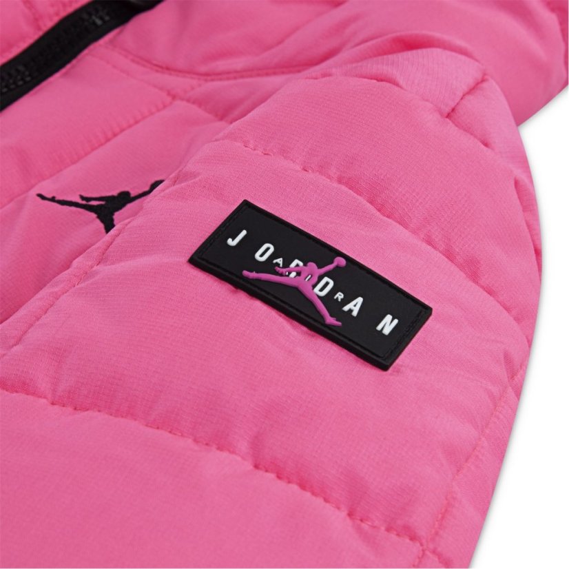 Air Jordan Kids' Lightweight Puffer Jacket Pink Glow
