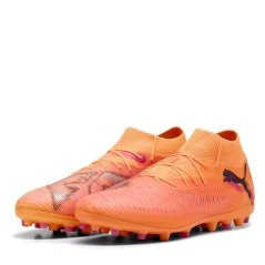 Puma Men's Future 8 Pro Mg Firm Ground Football Boots Heat Fire-Pum