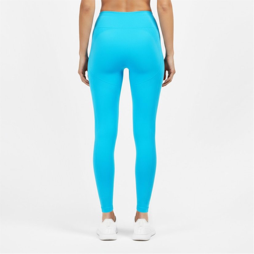USA Pro Core High Rise Seamless Tights Womens Aqua