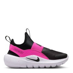 Nike Flex Runner 4 Slip On Sneakers Childrens Black/Pink