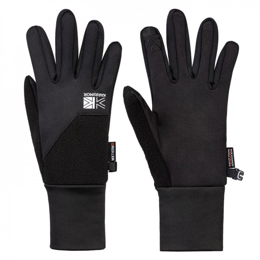 Karrimor Mens Thermal Run Glove Black