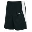 Nike Unisex Kids' Basketball Shorts Black/White
