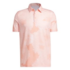 adidas Men's Performance Polo Shirt Coral