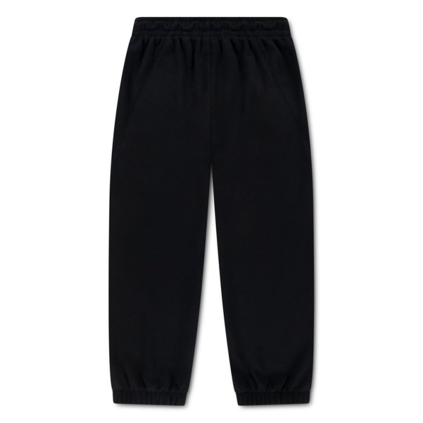 Air Jordan Kids' Closed Hem Fleece Joggers Black