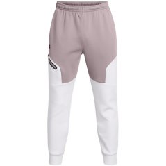 Under Armour Men's Unstoppable Closed Hem Fleece Joggers Tetra Grey