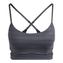 adidas Yoga Studio Light Support Bra Womens Grey