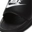 Nike One Womens Slides Black/White
