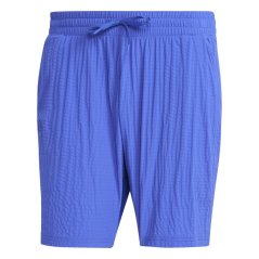 adidas Tennis Pro 7-inch Seersucker pánské šortky LUCBLU