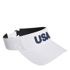 adidas USA Tour Visor Mens White